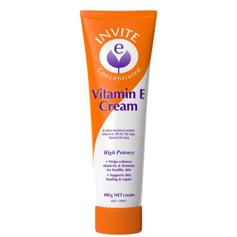 Invite E Vitamin E Cream 100g