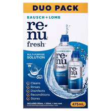 Bausch & Lomb Renu Fresh Multi-Purpose Duo Pack 355ml + 120ml - GimmeNow