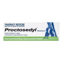 Proctosedyl Haemorrhoids Relief Ointment Cream 30g