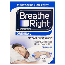 Breathe Right Nasal Strips Tan Large 30 - GimmeNow