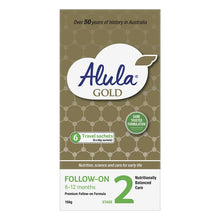 Alula Gold Stage 2 Follow-On Formula 6-12 Months Stick Pack 6 x 26g