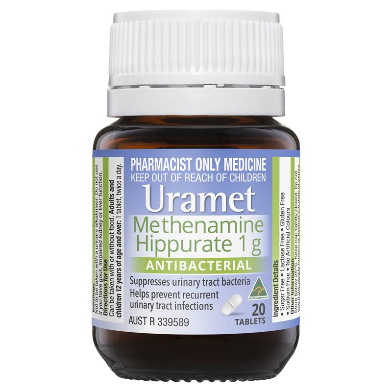 Uramet 1g 20 Tablets (S3)
