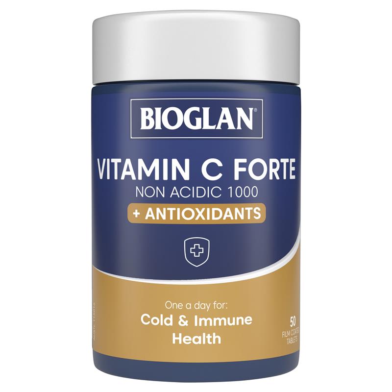Bioglan One-a-Day Vitamin C Forte 1000mg 50 Tablets
