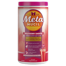 Metamucil Fibre Supplement Wild Berry Smooth 114 Doses