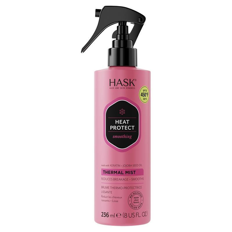 Hask Heat Protect + Keratin & Jojoba Oil Thermal Mist 236ml