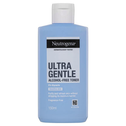Neutrogena Ultra Gentle Alcohol-Free Face Toner 150ml - GimmeNow
