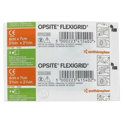 Opsite Flexigrid 6cm x 7cm Single Dressing