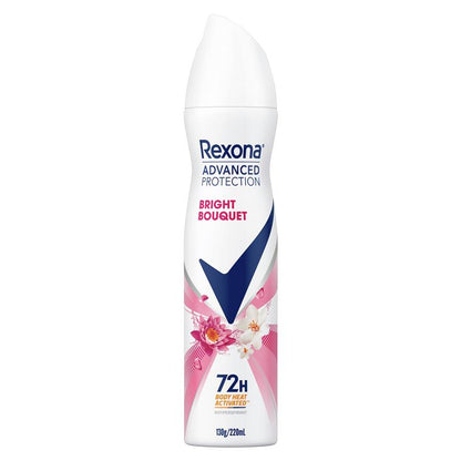 Rexona Women Advanced Antiperspirant Aerosol Bright Bouquet 220ml