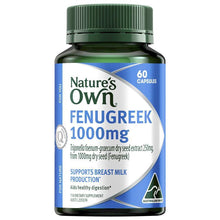 Nature's Own Fenugreek 1000mg 60 Capsules - GimmeNow