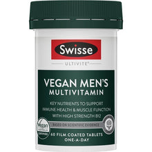 Swisse Vegan Mens Ultivite 60 Tablets - GimmeNow