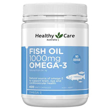 Healthy Care Fish Oil 1000mg Omega 3 400 Capsules