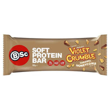 BSc x Violet Crumble Soft Protein Bar Caramel Honeycomb 55g