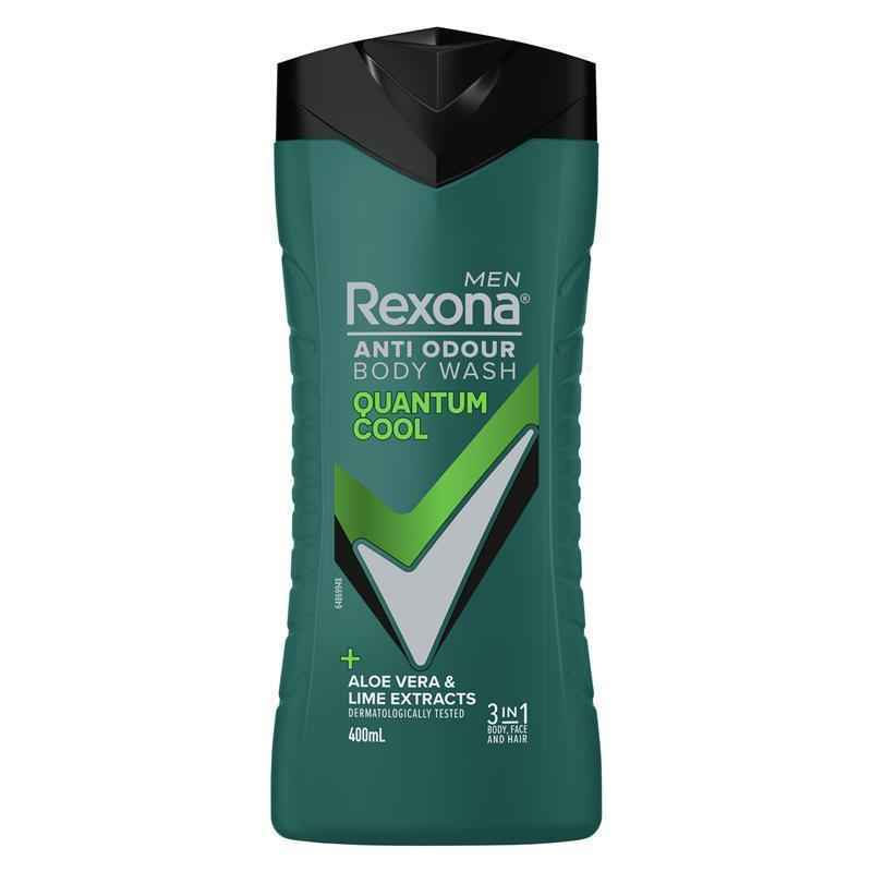 Rexona Men Bodywash Quantum Cool 400ml