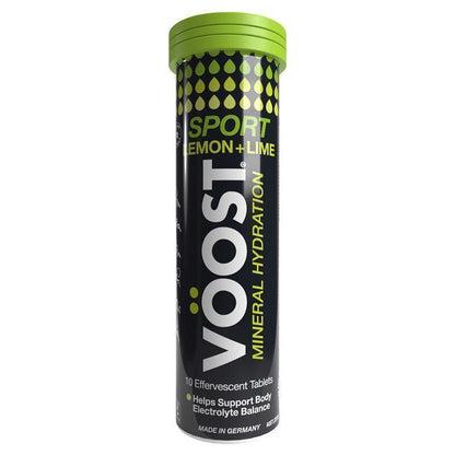 Voost Sport Lemon & Lime Effervescent 10 Tablets