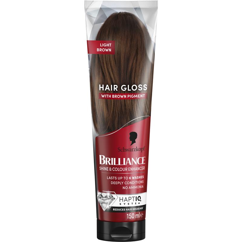 Schwarzkopf Brilliance Gloss Bonding Semi Permanent Mask Light Brown