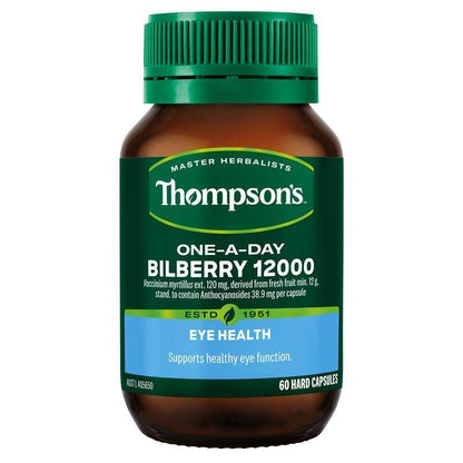 Thompson's One-A-Day Bilberry 12000mg 60 Capsules