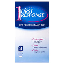 First Response Dip and Read Pregnancy Test 3 Tests