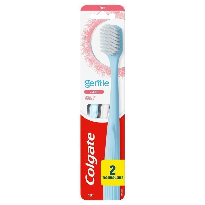 Colgate Toothbrush Gentle Clean Soft 2 Pack