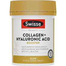 Swisse Beauty Collagen + Hyaluronic Acid Booster 80 Tablets - GimmeNow