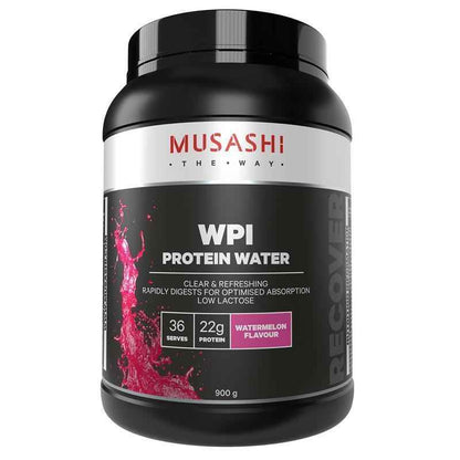 Musashi WPI Protein Water Watermelon 900g