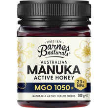 Barnes Naturals Australian Manuka Honey MGO 1050+ 500g