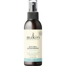 Sukin Natural Deodorant Ocean Mist 125ml
