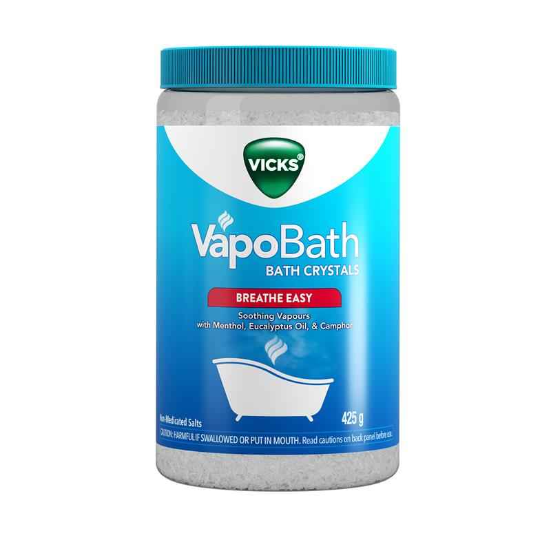 Vicks VapoBath Bath Crystals Non-Medicated Salts 425g