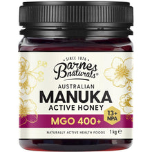 Barnes Naturals Australian Manuka Honey 1kg MGO 400+