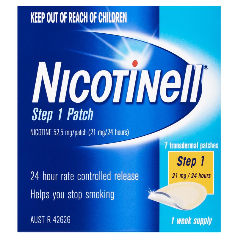 Nicotinell Patch 21mg 7 Patches