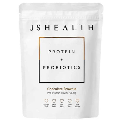 JSHEALTH Protein + Probiotics Chocolate Brownie 300g