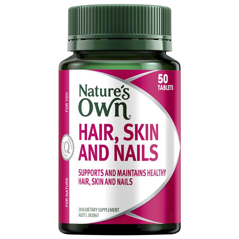 Nature's Own Hair Skin & Nails 50 Tablets - GimmeNow