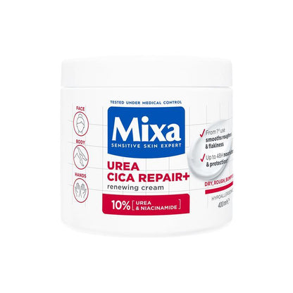 Mixa Urea Cica Repair+ Renewing Cream 400ml - GimmeNow