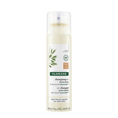 Klorane Dry Shampoo With Oat & Ceramide Dark Hair 150ml - GimmeNow