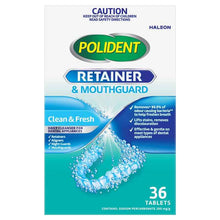 Polident Retainer and Mouthguard Cleanser 36 Tablets