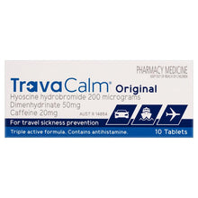 Travacalm Travel Sickness Original 10 Tablets - GimmeNow
