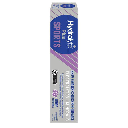 Hydralyte Plus Sport Berry 20 Effervescent Tablets