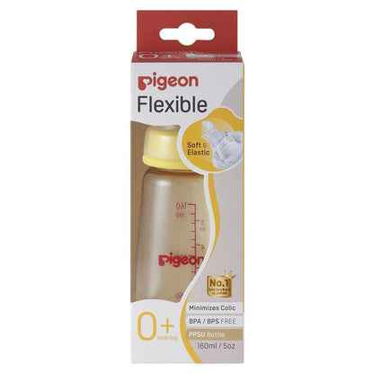 Pigeon Flexible Peristaltic PPSU Bottle 160ml