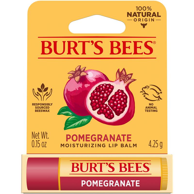 Burts Bees Replenishing Lip Balm With Pomegranate 4.25g