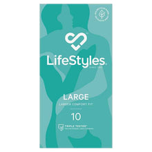 LifeStyles Condoms Large 10 Pack