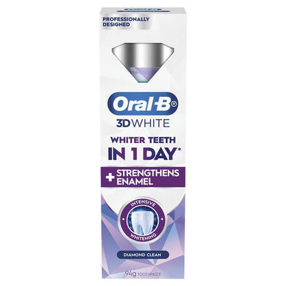 Oral B Toothpaste 3D White Intensive Whitening Diamond Clean 94g