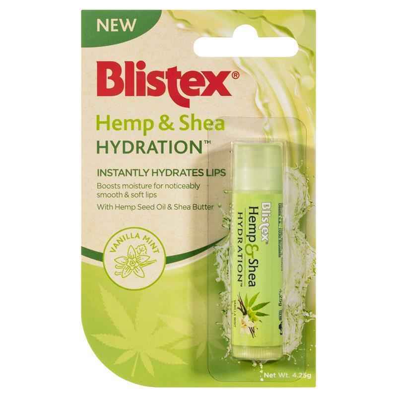 Blistex Hemp & Shea Hydration Lip 4.25g Stick