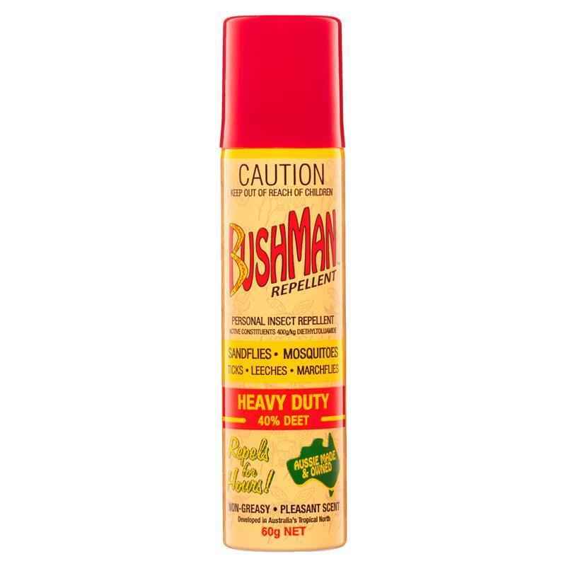 Bushman Heavy Duty Insect Repellent Aerosol 60g