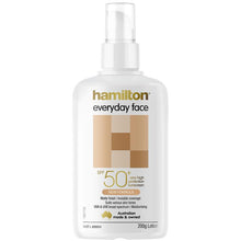 Hamilton SPF 50+ Everyday Face 200ml