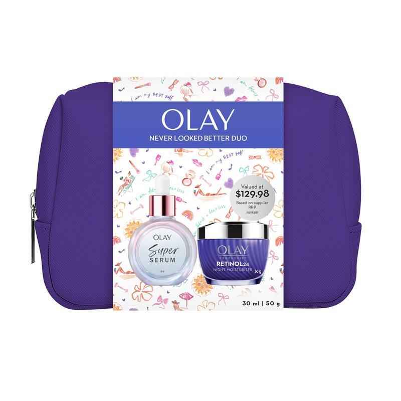 Olay Retinol Cream 50G + Super Serum Day 30ml Gift Set