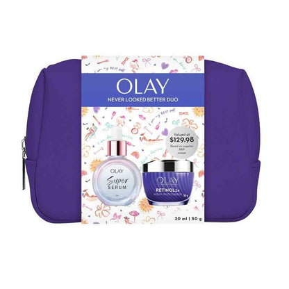Olay Retinol Cream 50G + Super Serum Day 30ml Gift Set