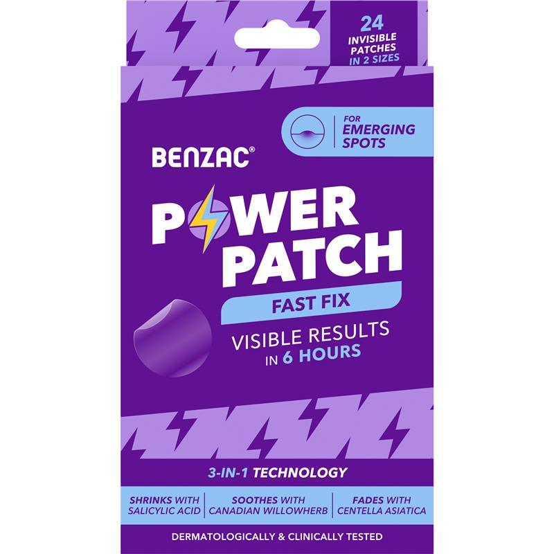 Benzac Power Patch 24 Pack