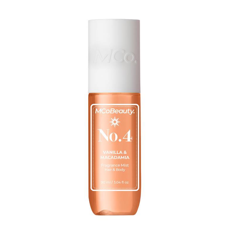 MCoBeauty Vanilla & Macadamia No.4 Fragrance Hair & Body Mist 90ml - GimmeNow