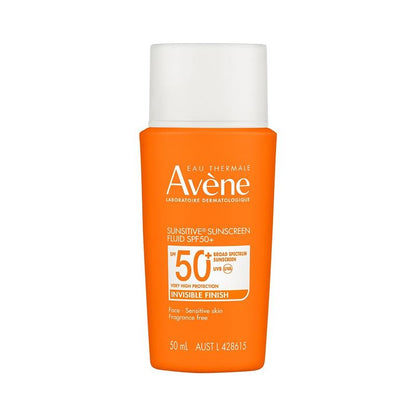 Avene Sunsitive Sunscreen Fluid SPF 50+ 50ml - GimmeNow