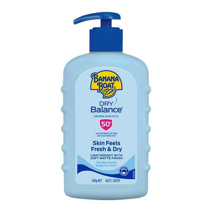 Banana Boat SPF 50+ Dry Balance Sunscreen Lotion 400g