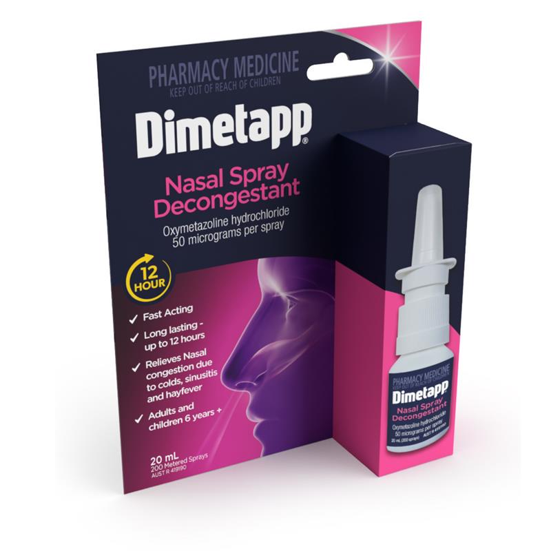 Dimetapp 12 Hour Nasal Spray 20ml